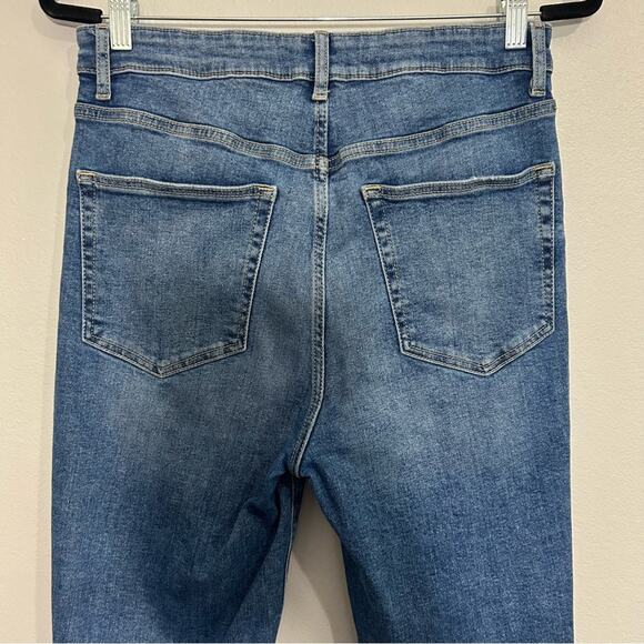 Lovers + Friends Mason High Rise Skinny Jeans Madrid Blue Women's Size 30 - Picture 11 of 15